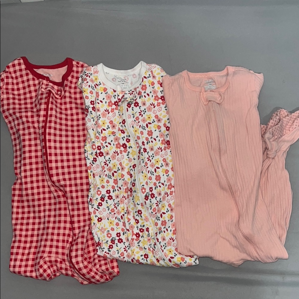 Members Mark Footie Pajama Bundle 24M